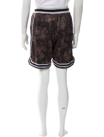 John Elliott Striped Jogger Shorts