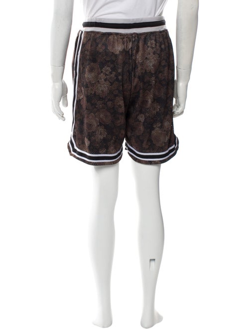 John Elliott Striped Jogger Shorts