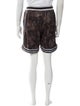 John Elliott Striped Jogger Shorts