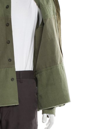 John Elliott Colorblock Pattern Utility Jacket