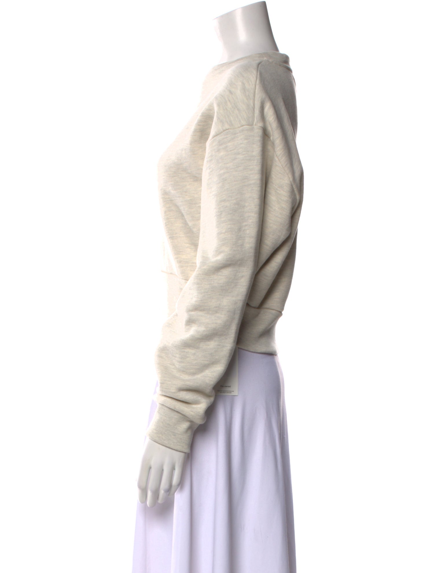 John Elliott Crew Neck Long Sleeve Sweatshirt