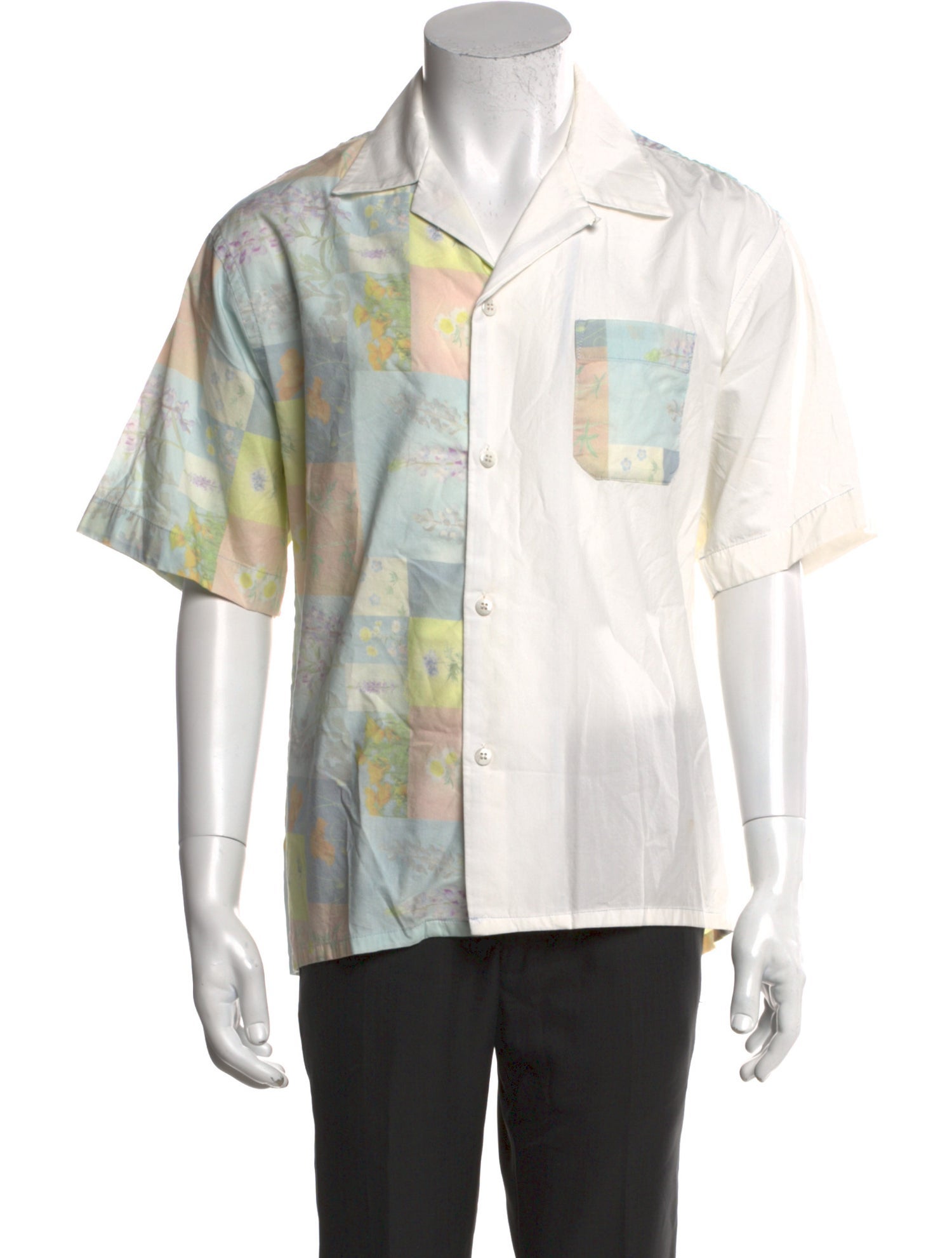 John Elliott Graphic Print Short Sleeve Shirt