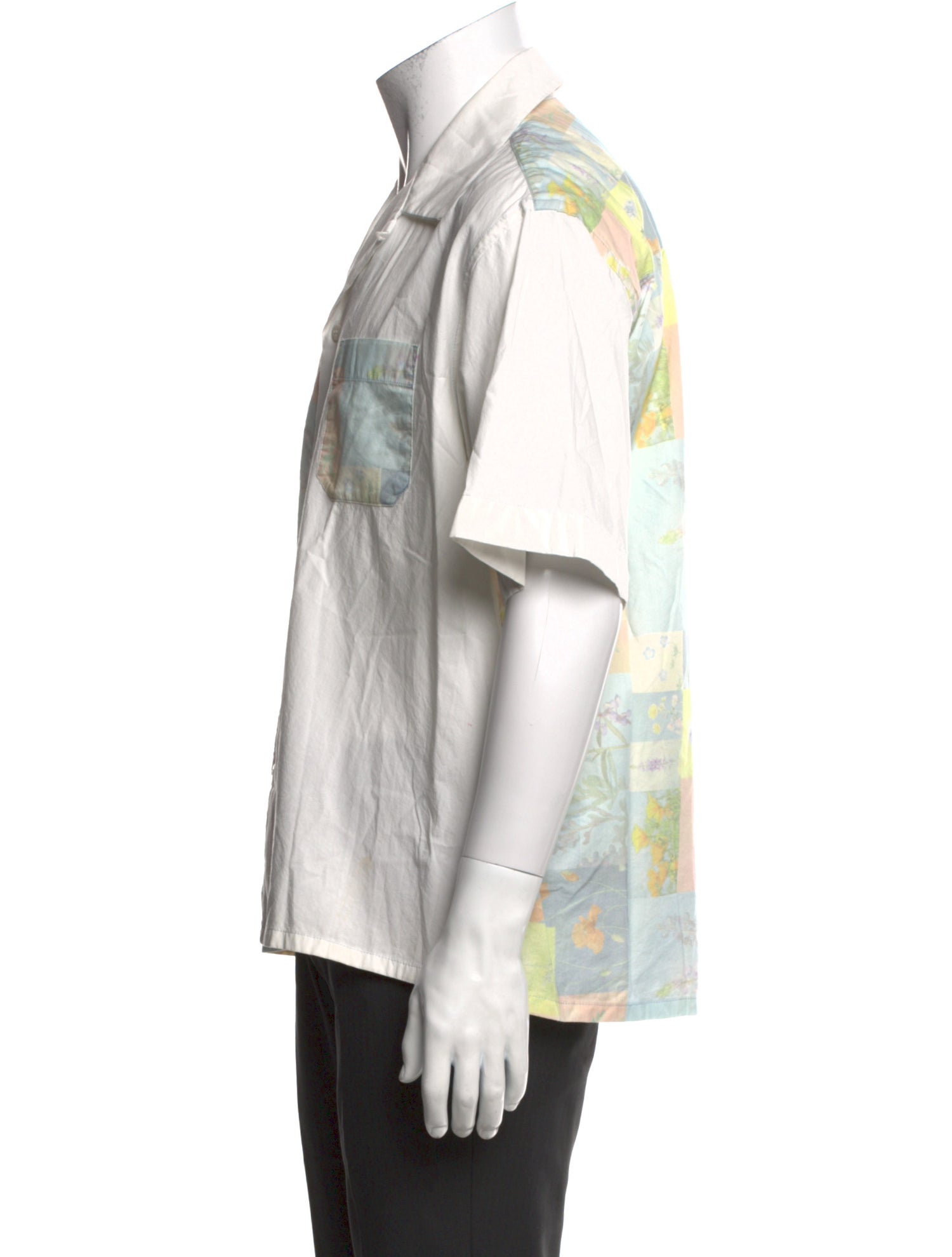 John Elliott Graphic Print Short Sleeve Shirt