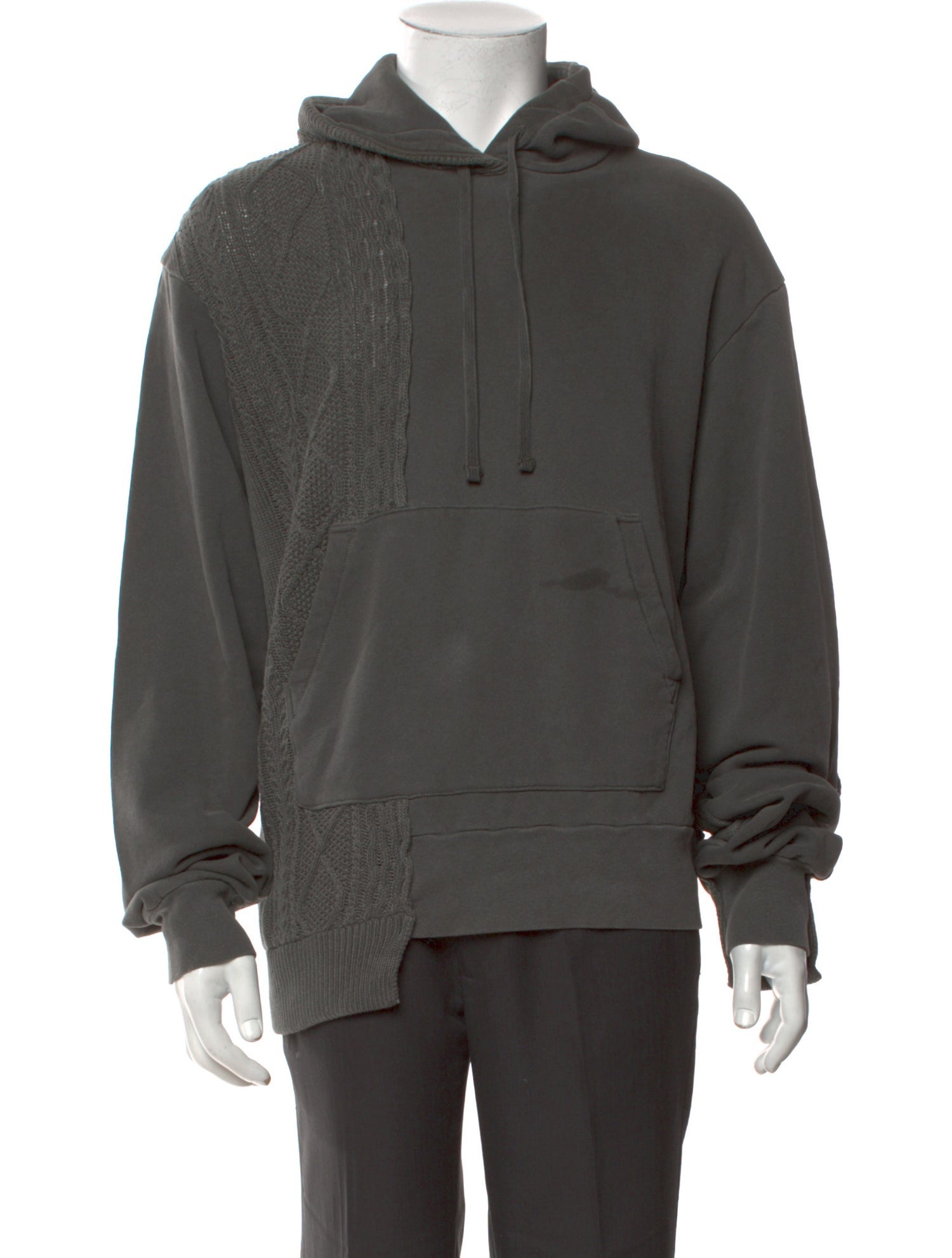 John Elliott Crew Neck Long Sleeve Hoodie