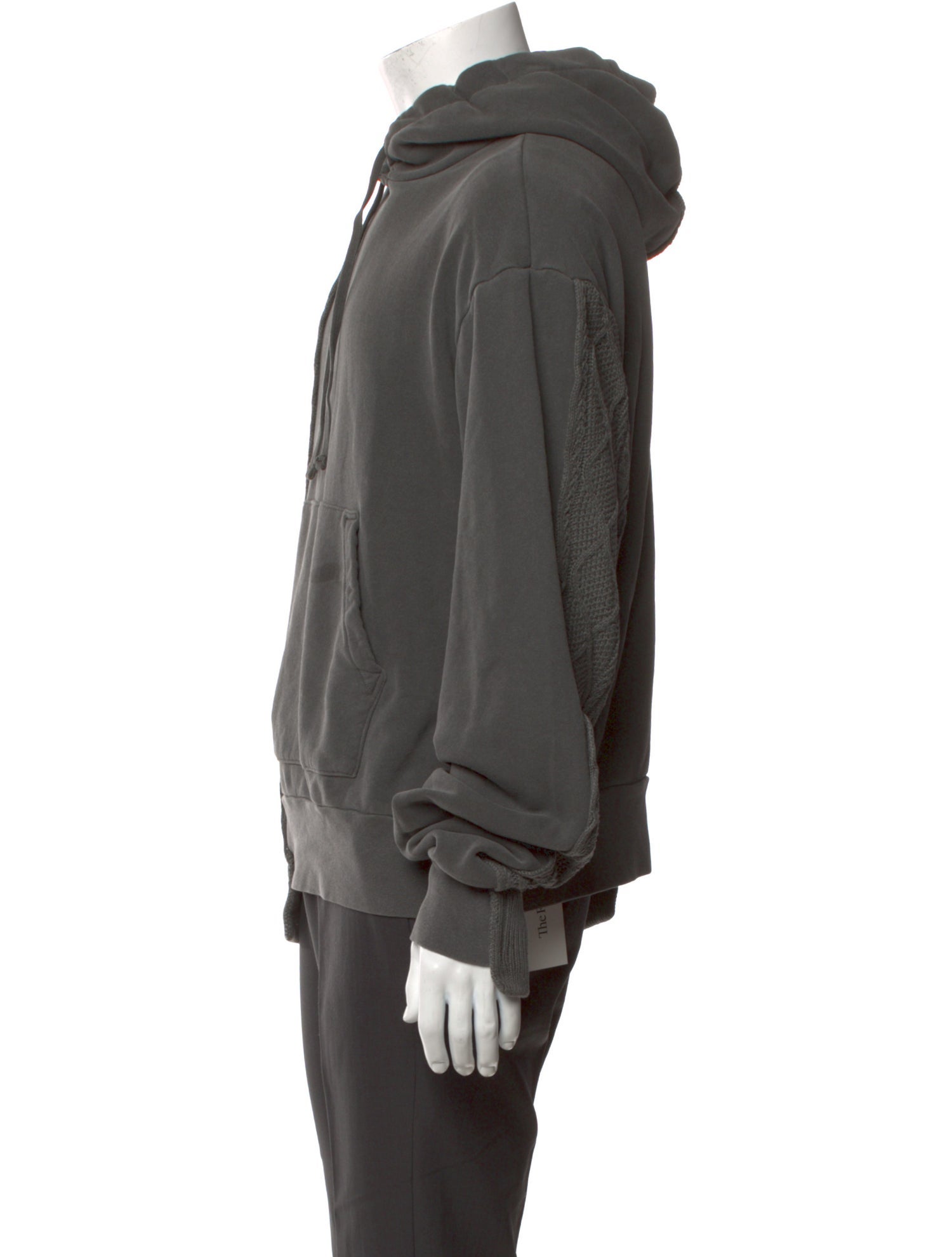 John Elliott Crew Neck Long Sleeve Hoodie