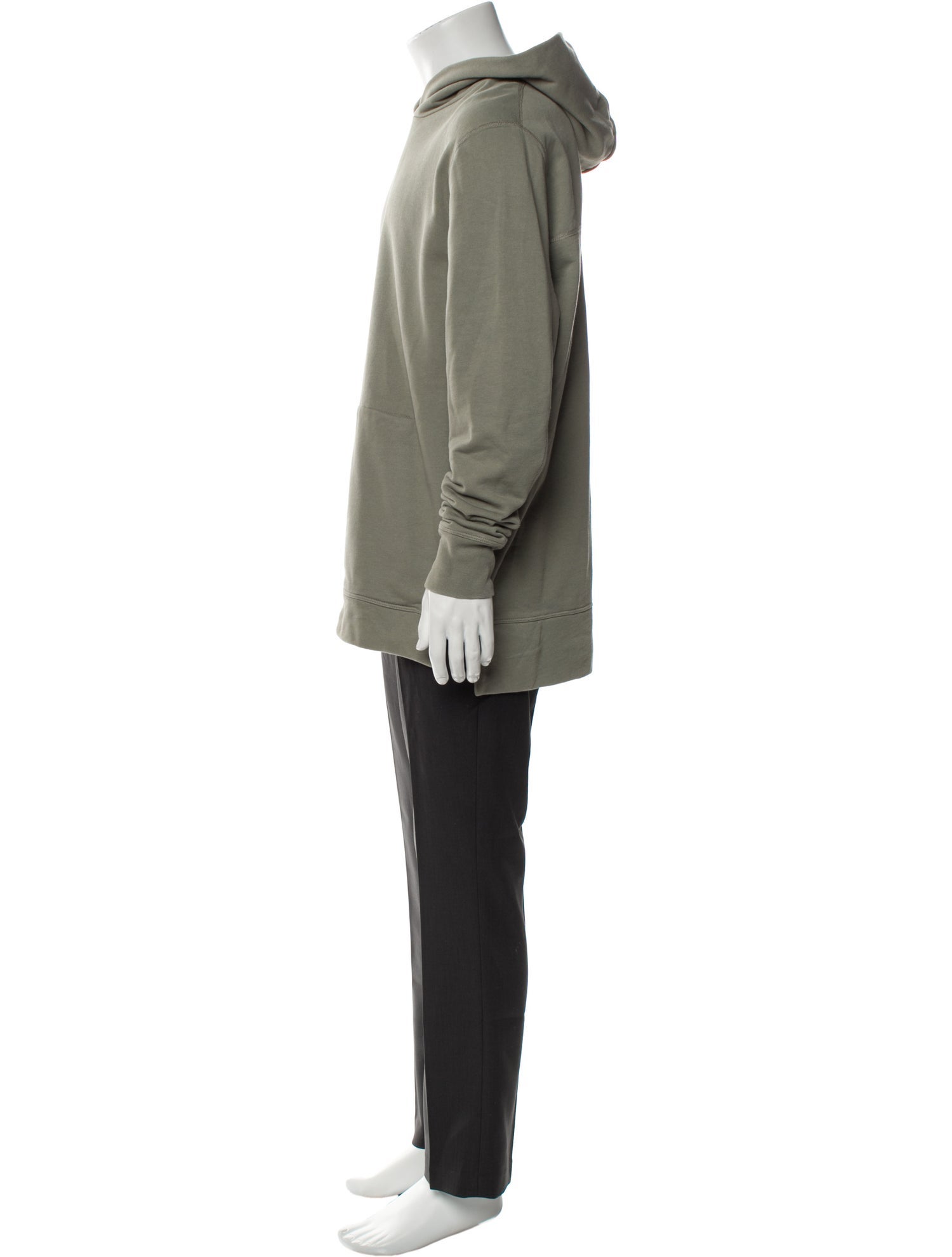 John Elliott Crew Neck Long Sleeve Hoodie