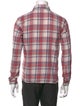 John Elliott Plaid Print Long Sleeve Shirt