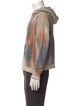 John Elliott Tie-Dye Print Crew Neck Hoodie