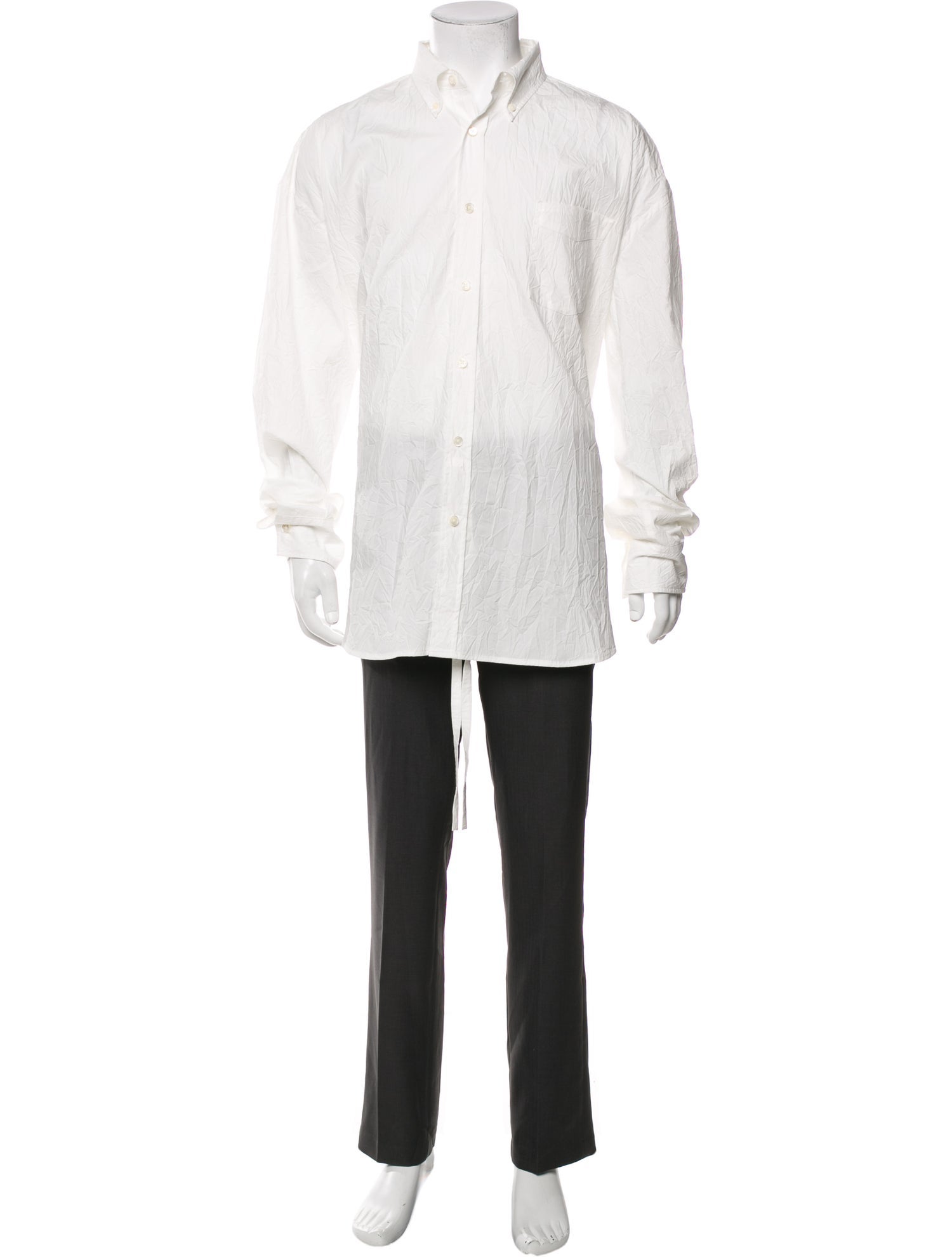 John Elliott Long Sleeve Dress Shirt