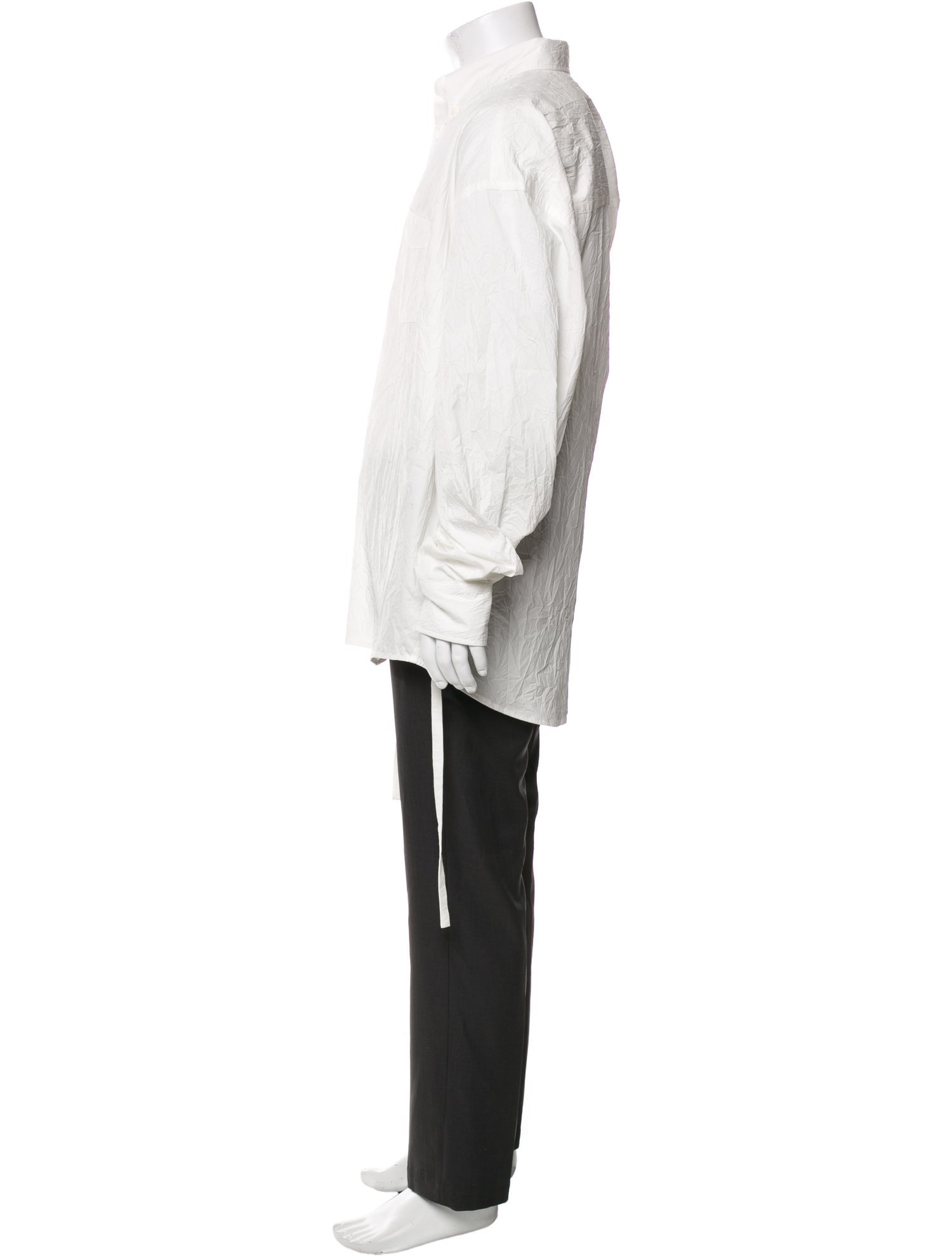 John Elliott Long Sleeve Dress Shirt
