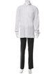 John Elliott Striped Long Sleeve Dress Shirt