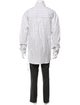 John Elliott Striped Long Sleeve Dress Shirt