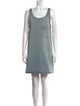 John Elliott Scoop Neck Mini Dress