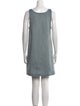 John Elliott Scoop Neck Mini Dress