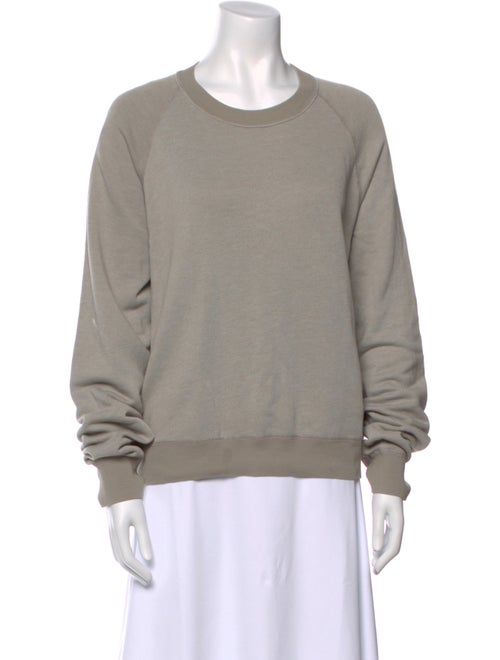 John Elliott Crew Neck Long Sleeve Sweatshirt