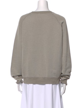 John Elliott Crew Neck Long Sleeve Sweatshirt