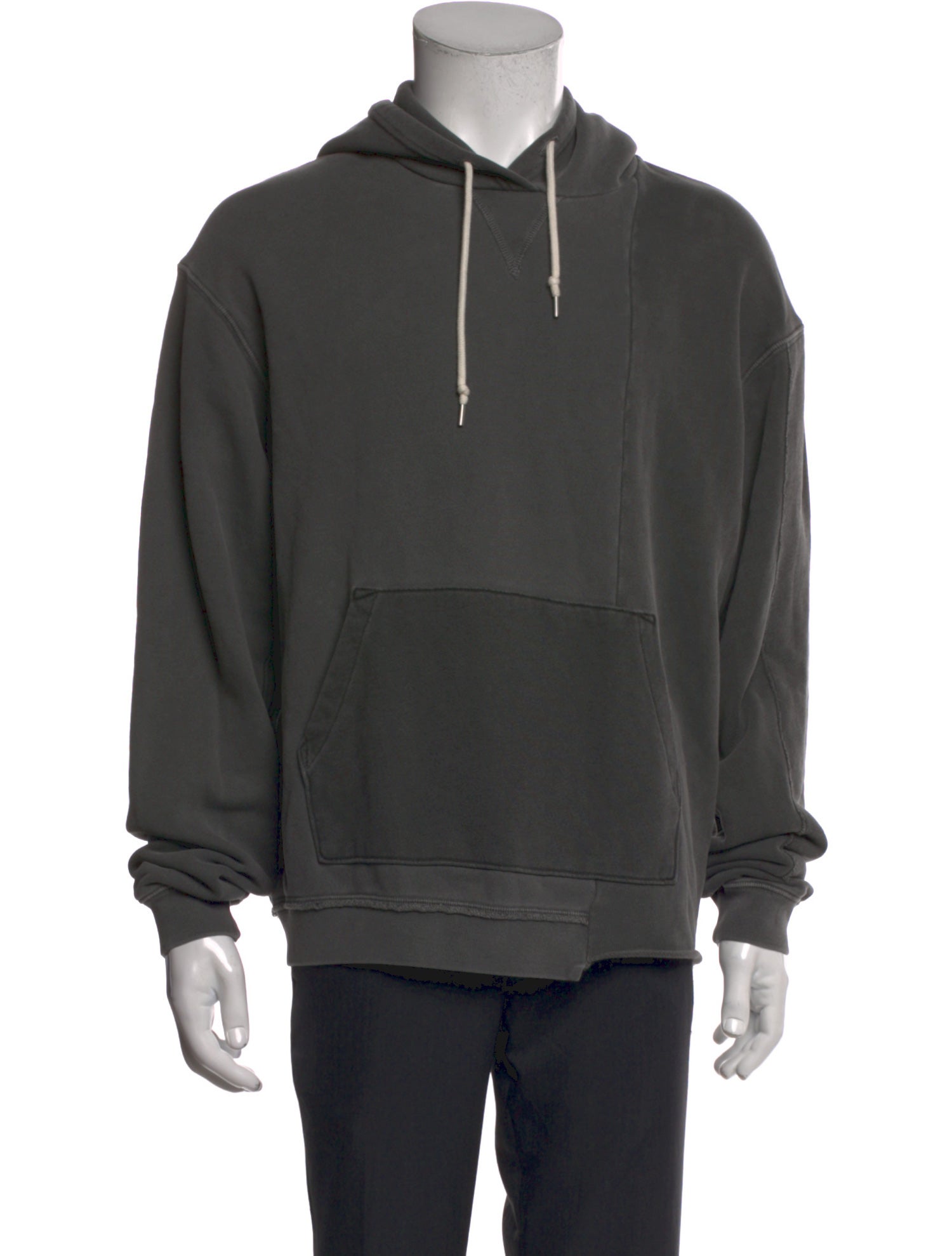 John Elliott Crew Neck Long Sleeve Hoodie