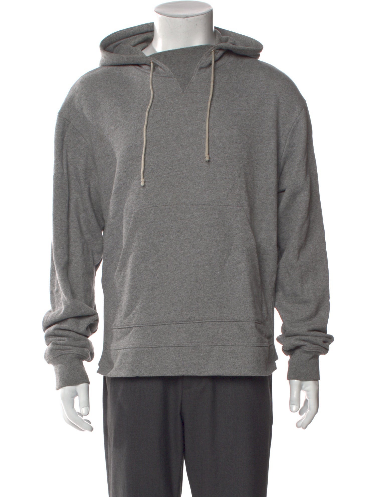 John Elliott Mock Neck Long Sleeve Hoodie
