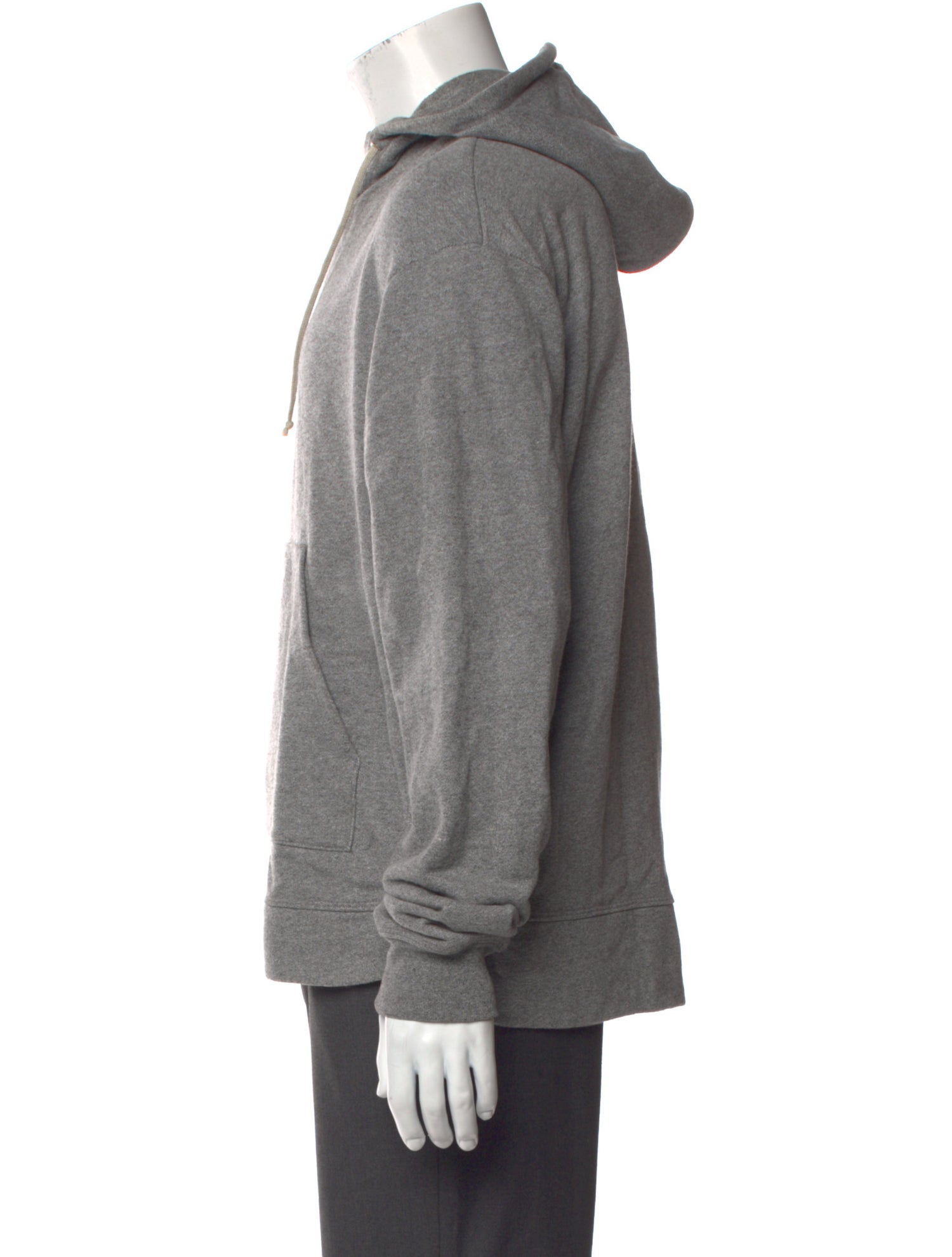 John Elliott Mock Neck Long Sleeve Hoodie