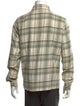 John Elliott Plaid Print Long Sleeve Shirt