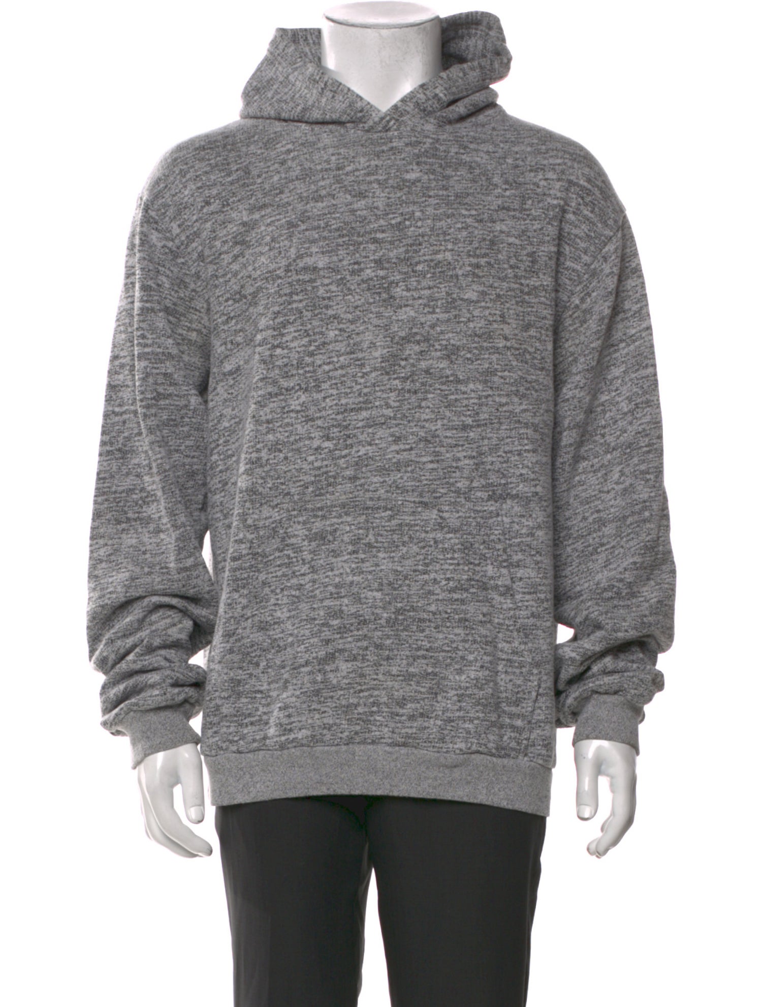 John Elliott Crew Neck Long Sleeve Hoodie
