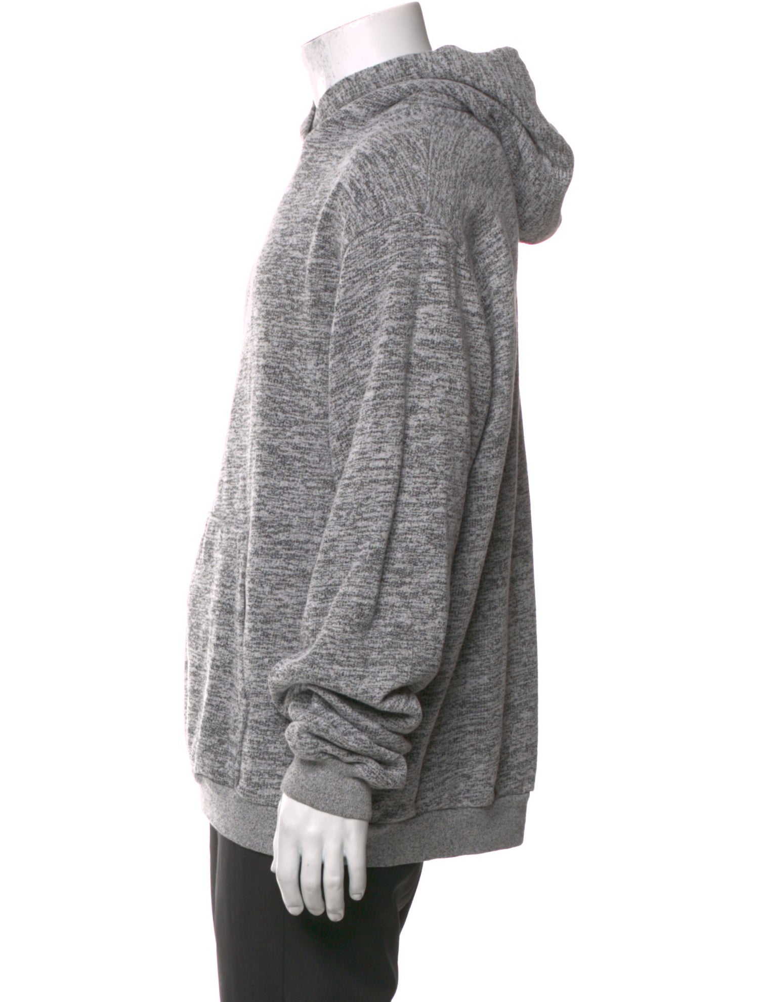 John Elliott Crew Neck Long Sleeve Hoodie