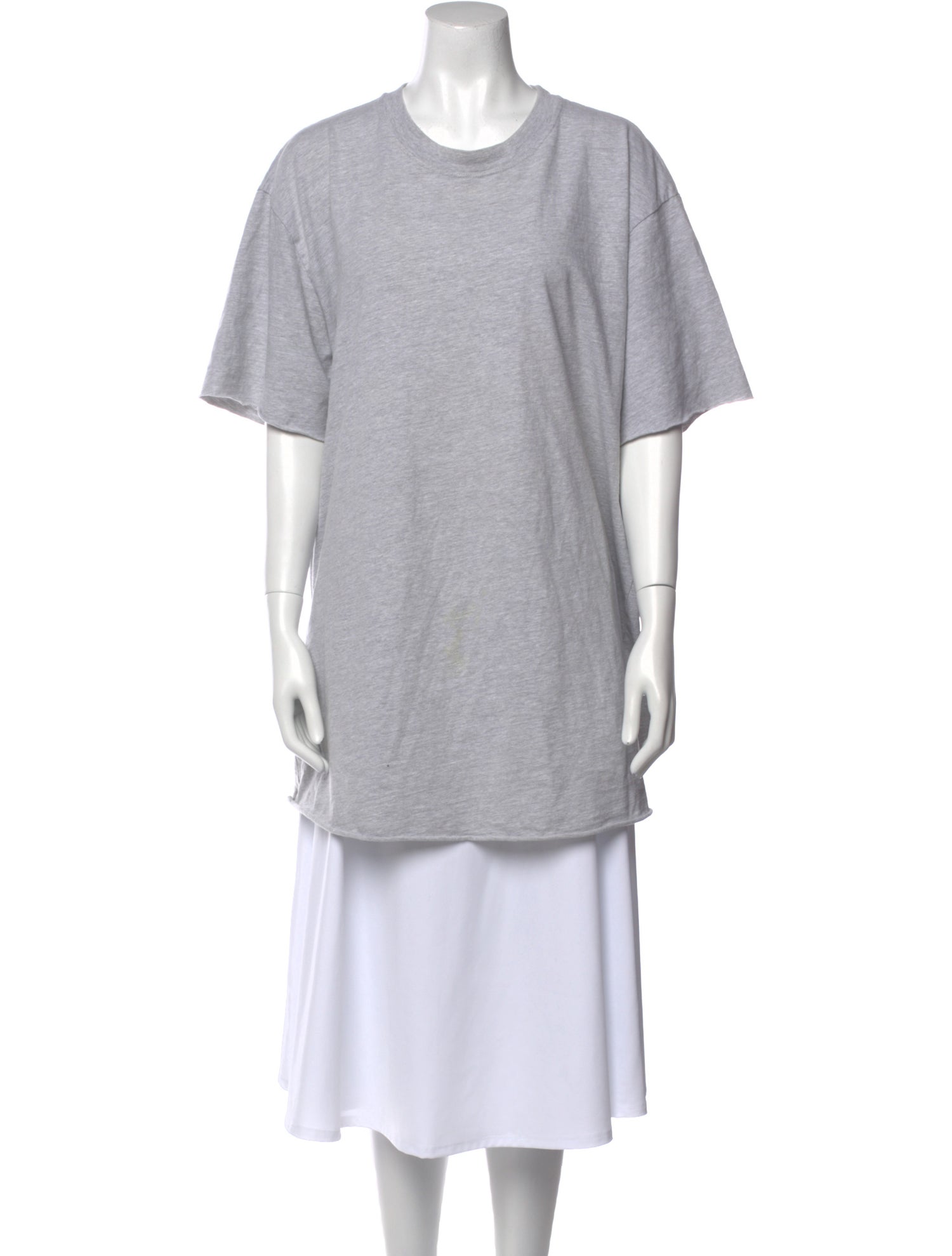 John Elliott Crew Neck Short Sleeve Tunic