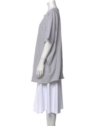 John Elliott Crew Neck Short Sleeve Tunic