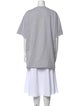 John Elliott Crew Neck Short Sleeve Tunic
