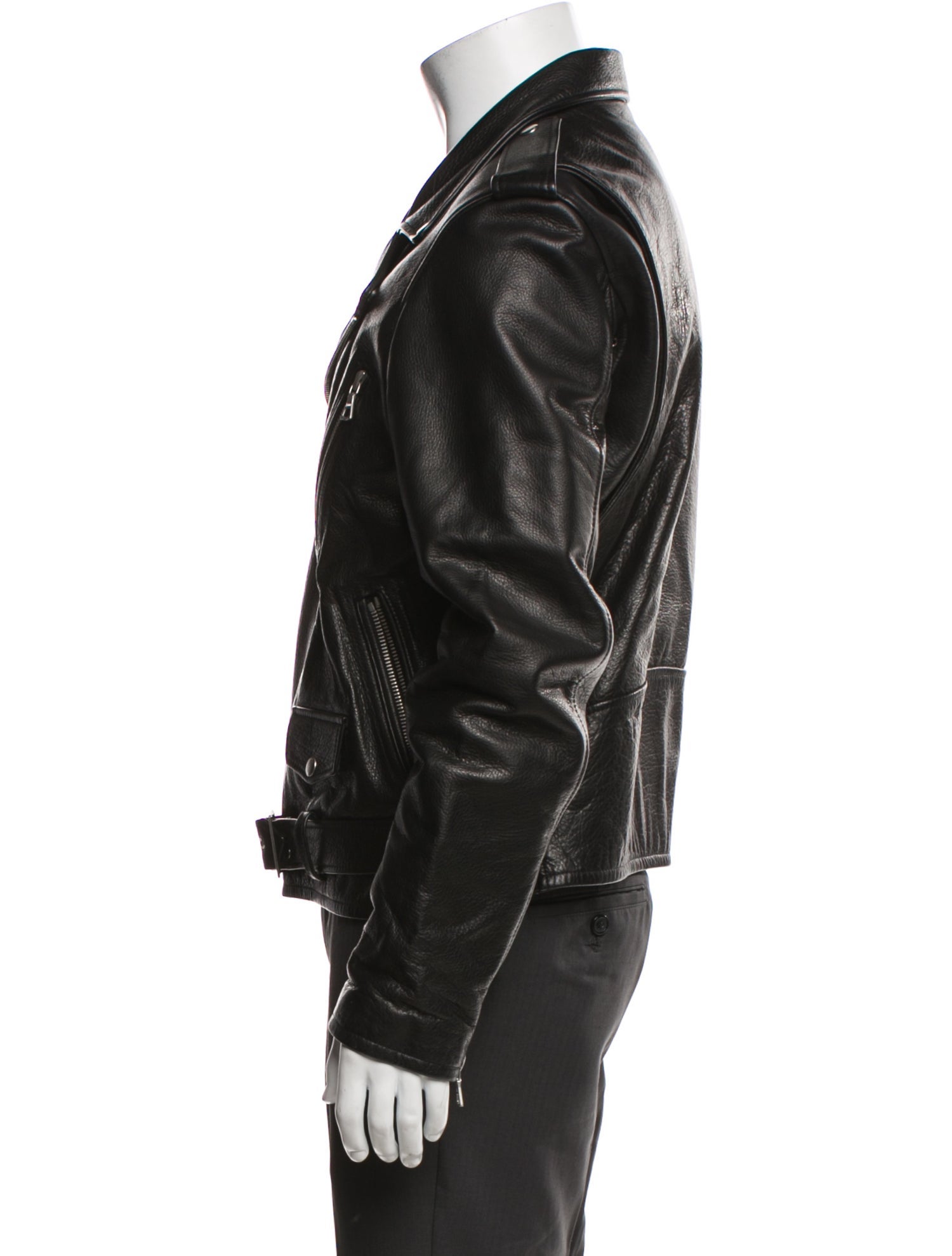 John Elliott Leather Moto Jacket
