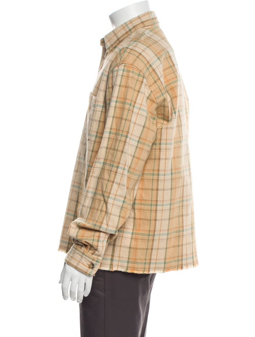 John Elliott Plaid Print Jacket