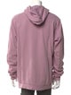 John Elliott V-Neck Long Sleeve Hoodie
