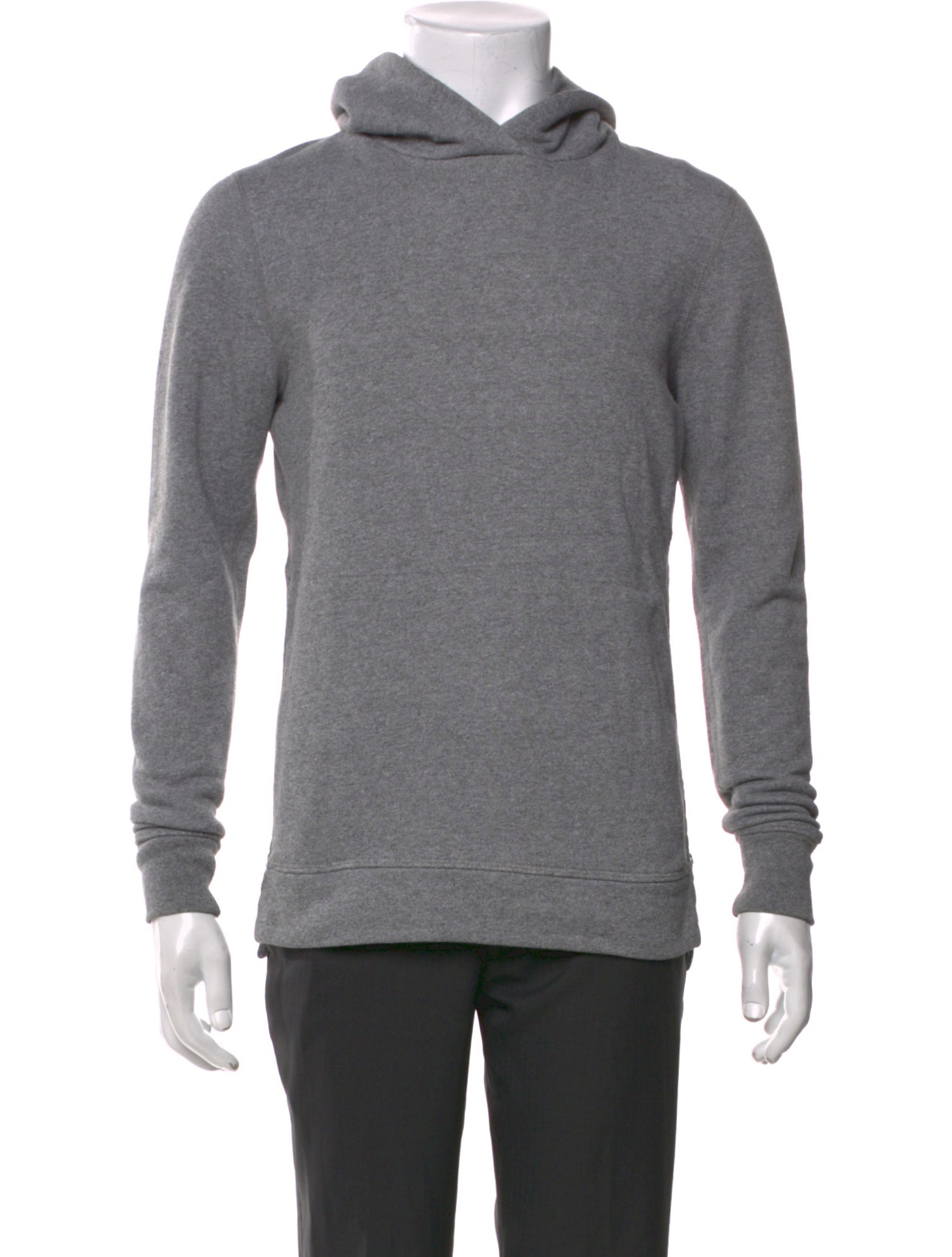 John Elliott Mock Neck Long Sleeve Hoodie