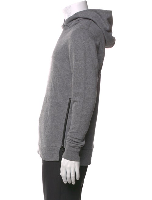 John Elliott Mock Neck Long Sleeve Hoodie