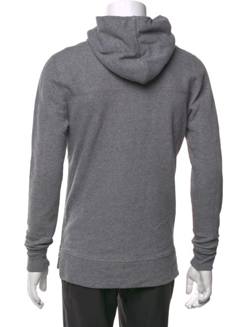John Elliott Mock Neck Long Sleeve Hoodie