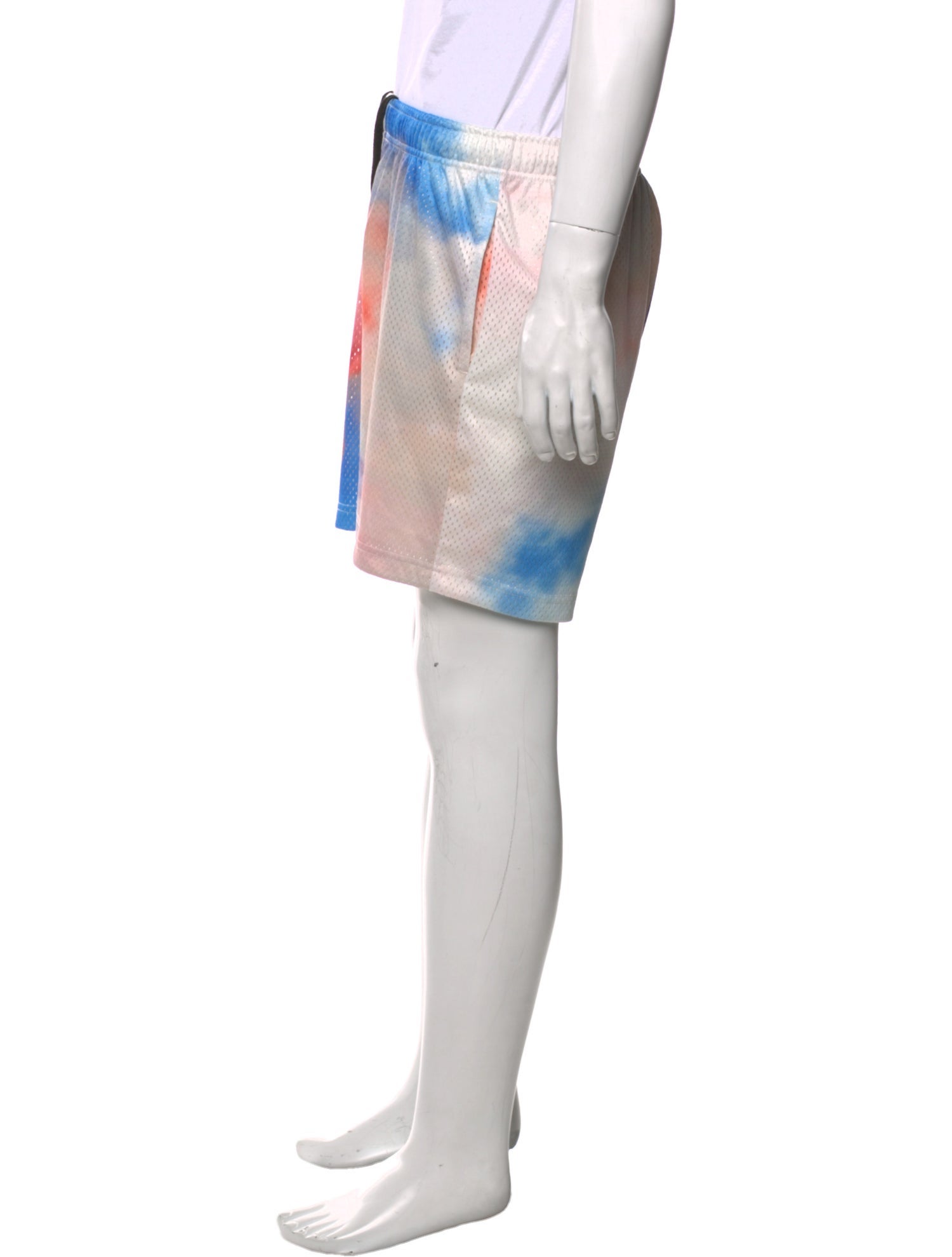 John Elliott Tie-Dye Print Jogger Shorts