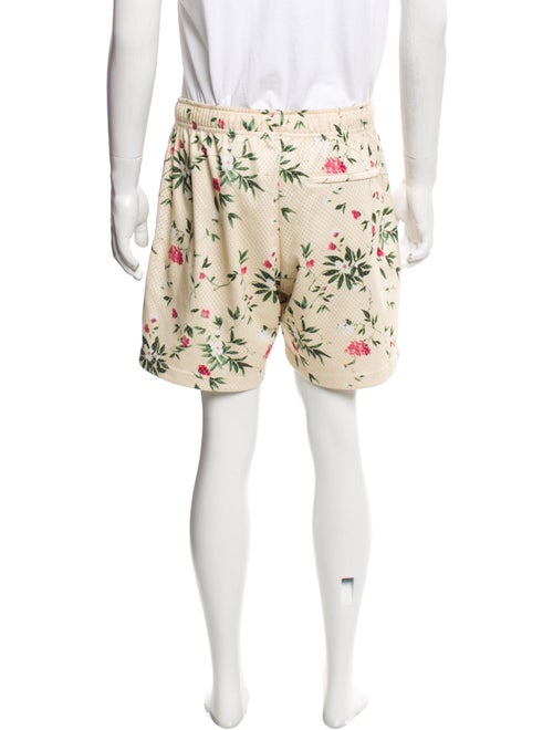 John Elliott Floral Print Jogger Shorts