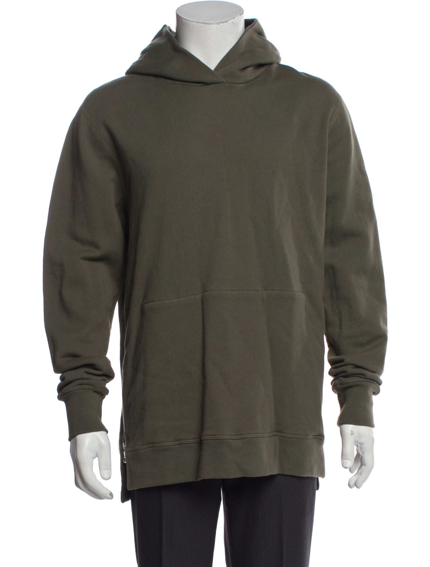 John Elliott Crew Neck Long Sleeve Hoodie