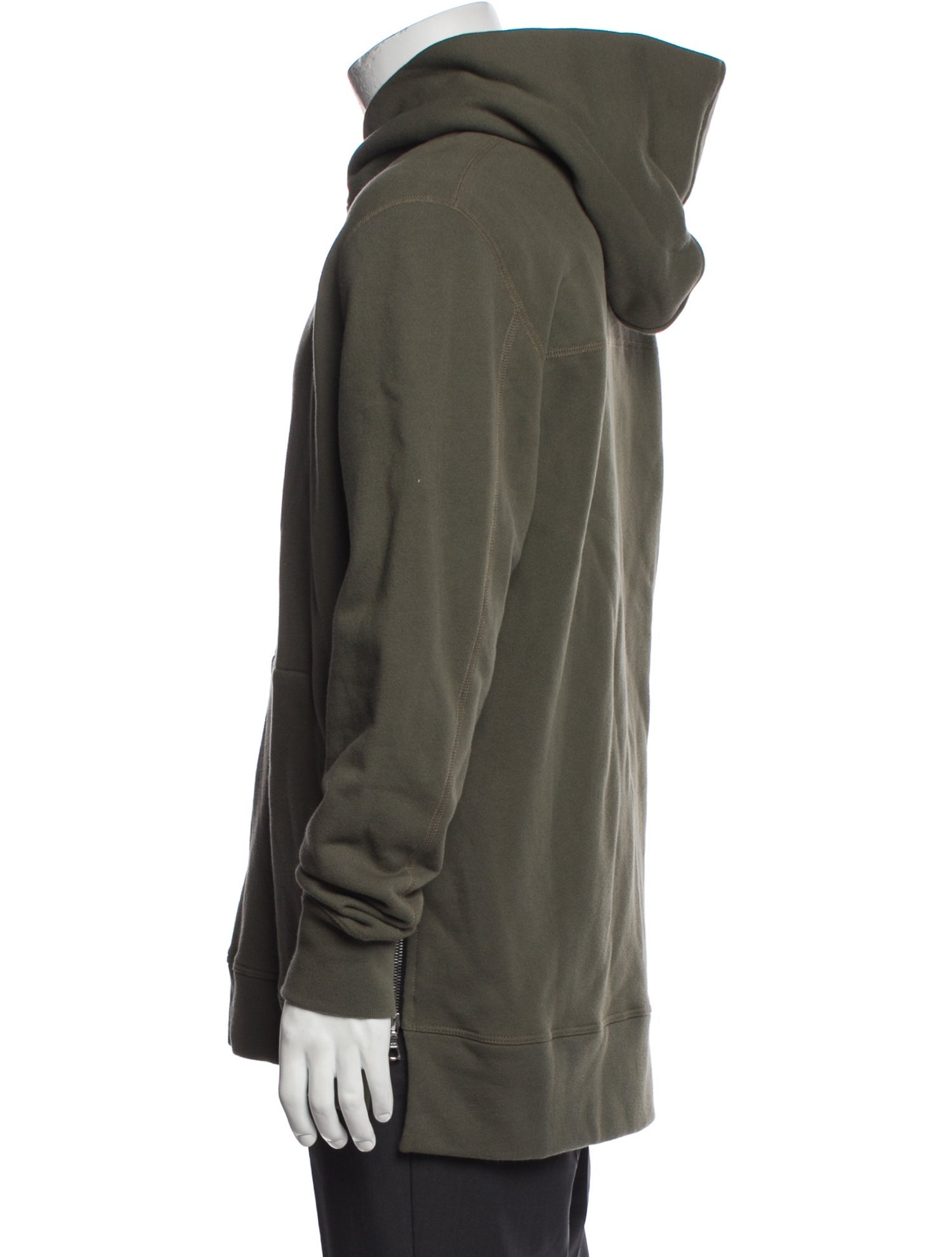 John Elliott Crew Neck Long Sleeve Hoodie