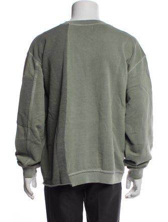 John Elliott Crew Neck Long Sleeve Sweatshirt