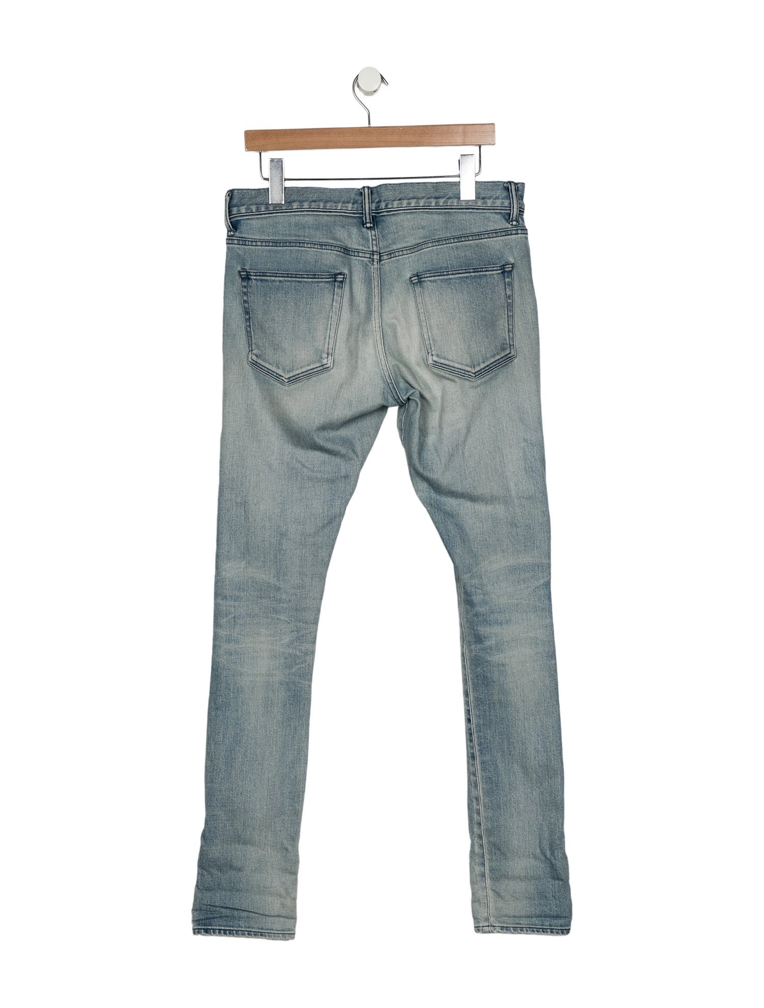 John Elliott Mid-Rise Straight Leg Jeans