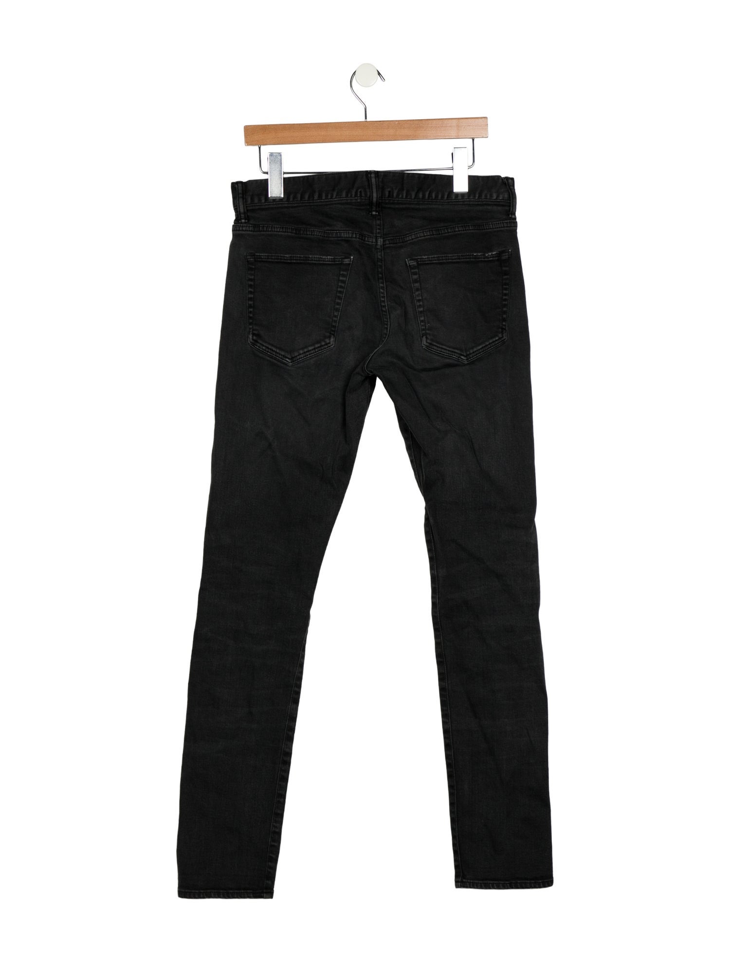 John Elliott Mid-Rise Straight Leg Jeans