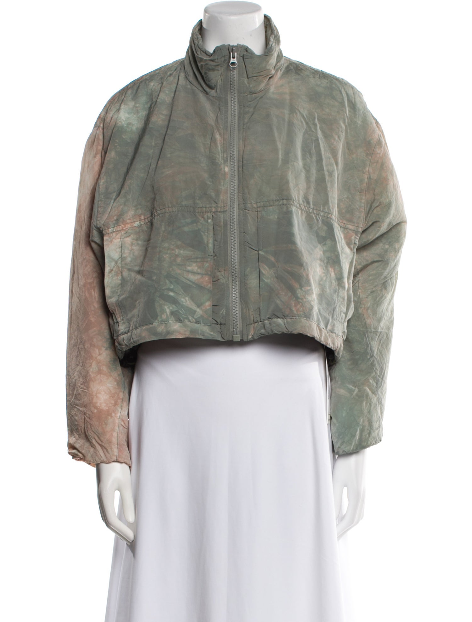 John Elliott Printed Faux Fur Jacket