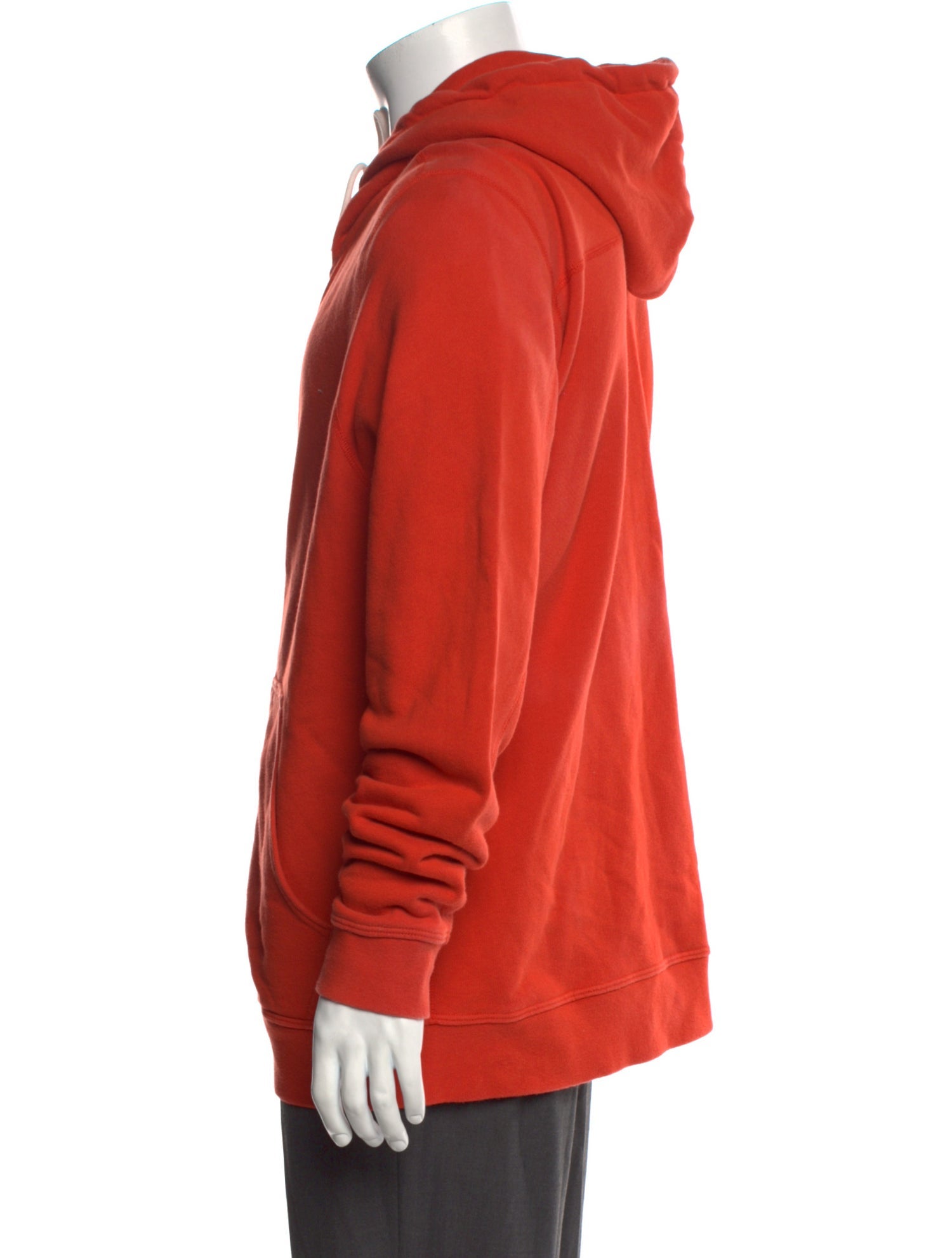 John Elliott Mock Neck Long Sleeve Hoodie