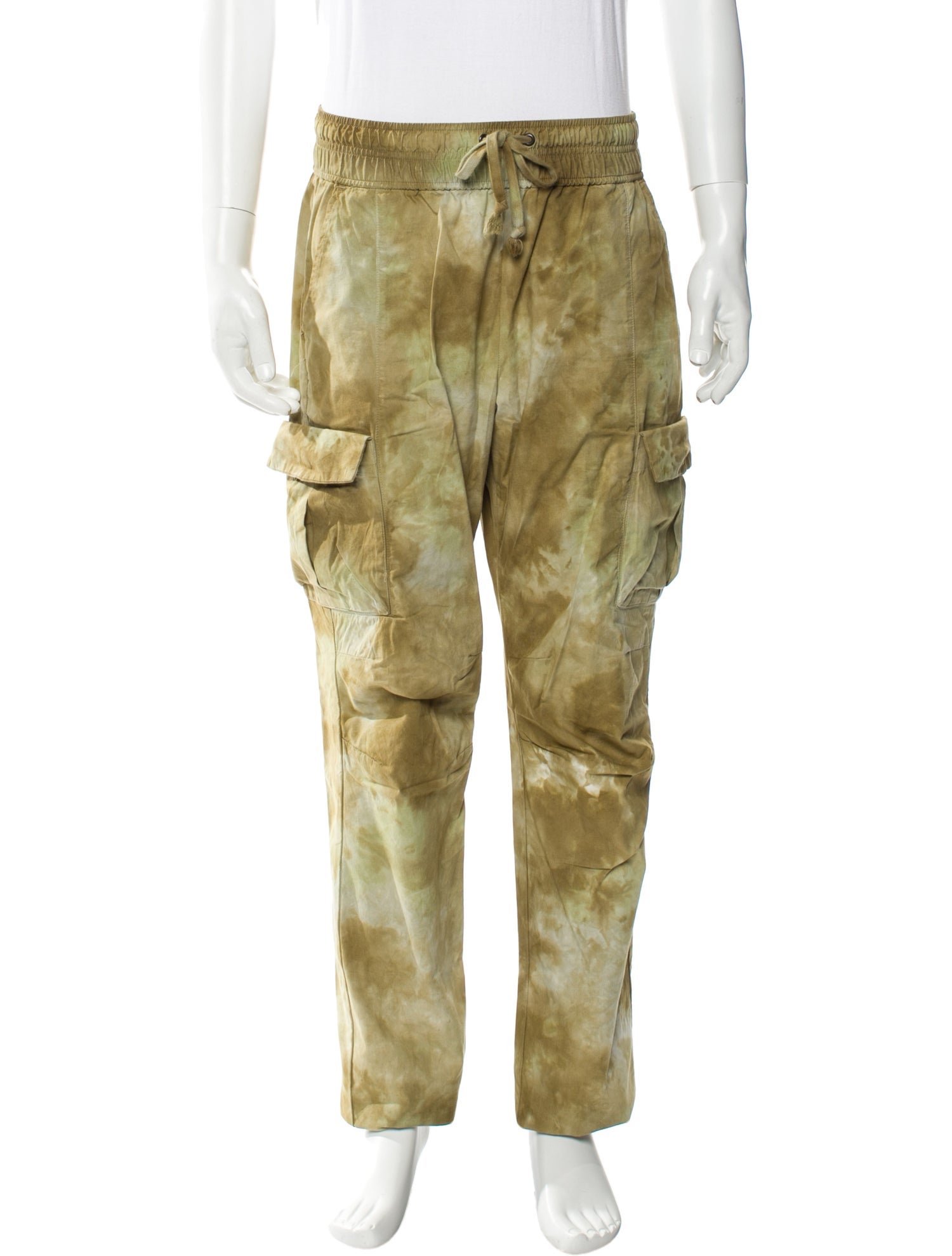 John Elliott Tie-Dye Print Cargo Pants