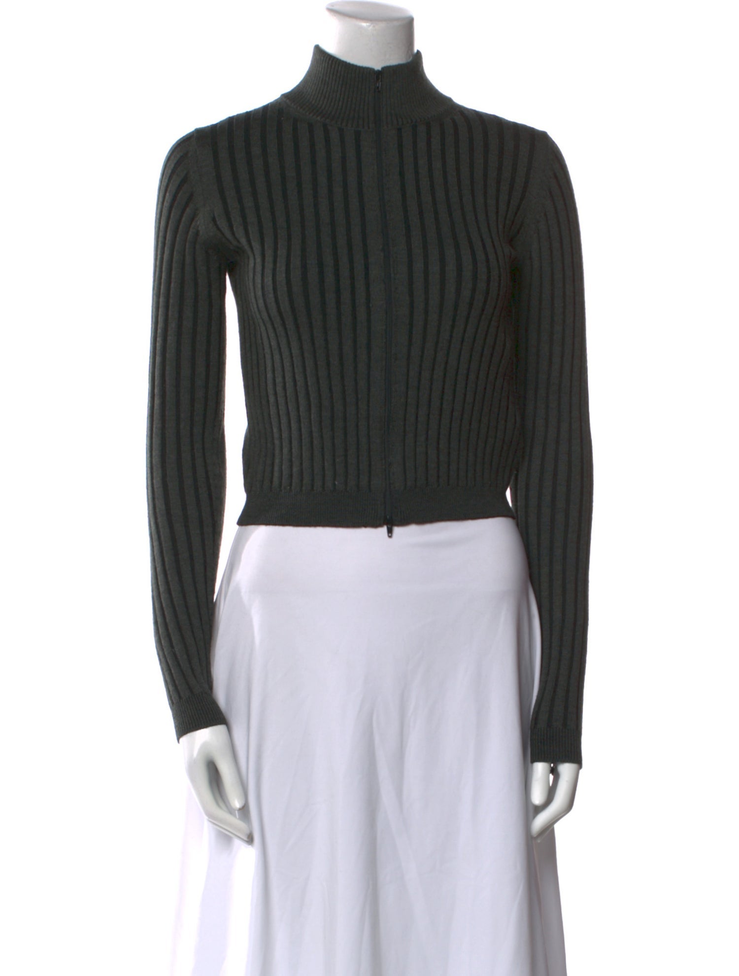 John Elliott Wool Mock Neck Sweater