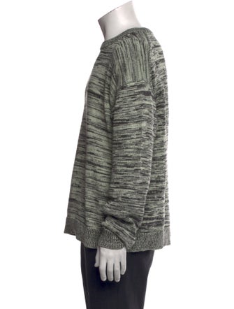 John Elliott Striped Crew Neck Pullover