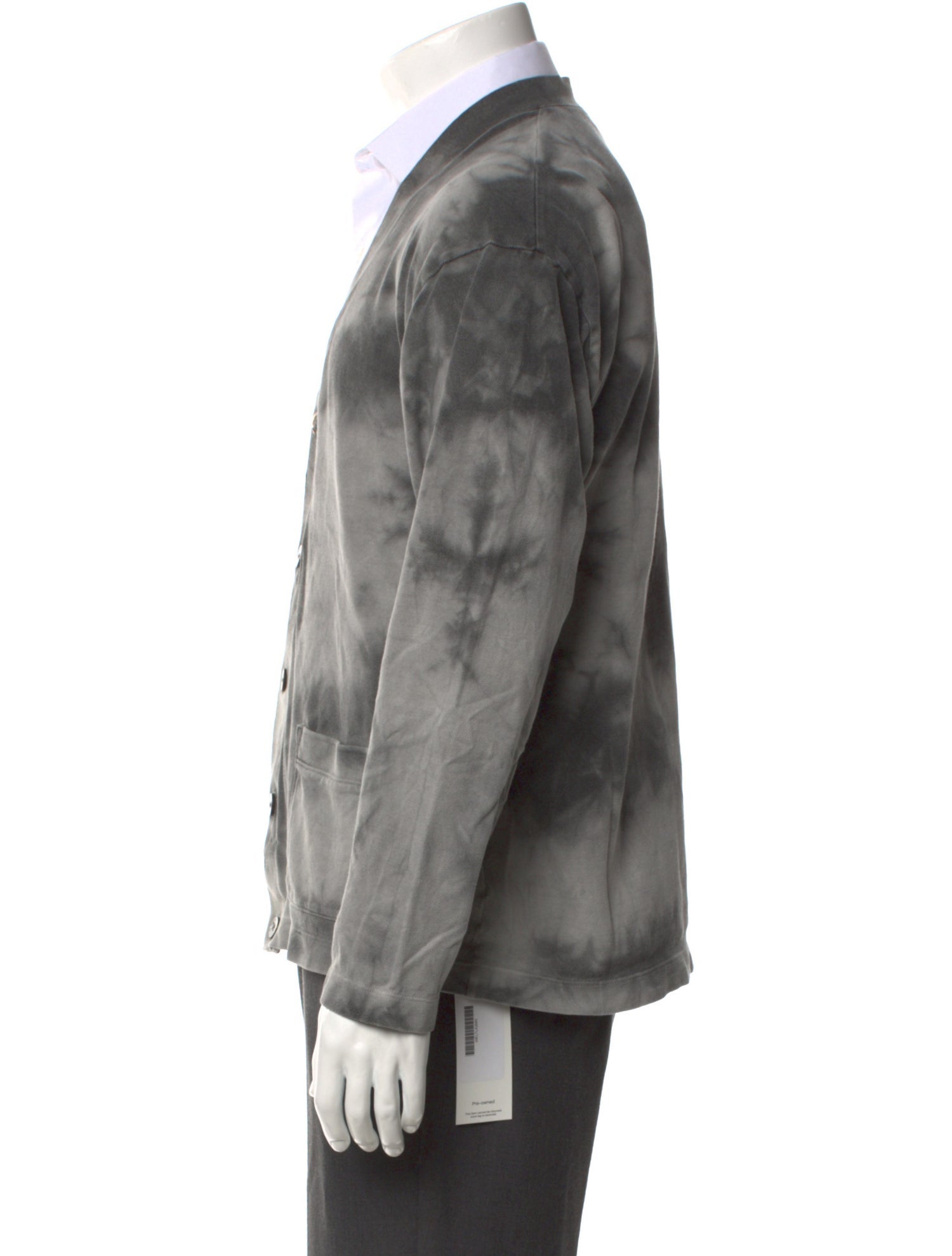 John Elliott Tie-Dye Print Long Sleeve Shirt