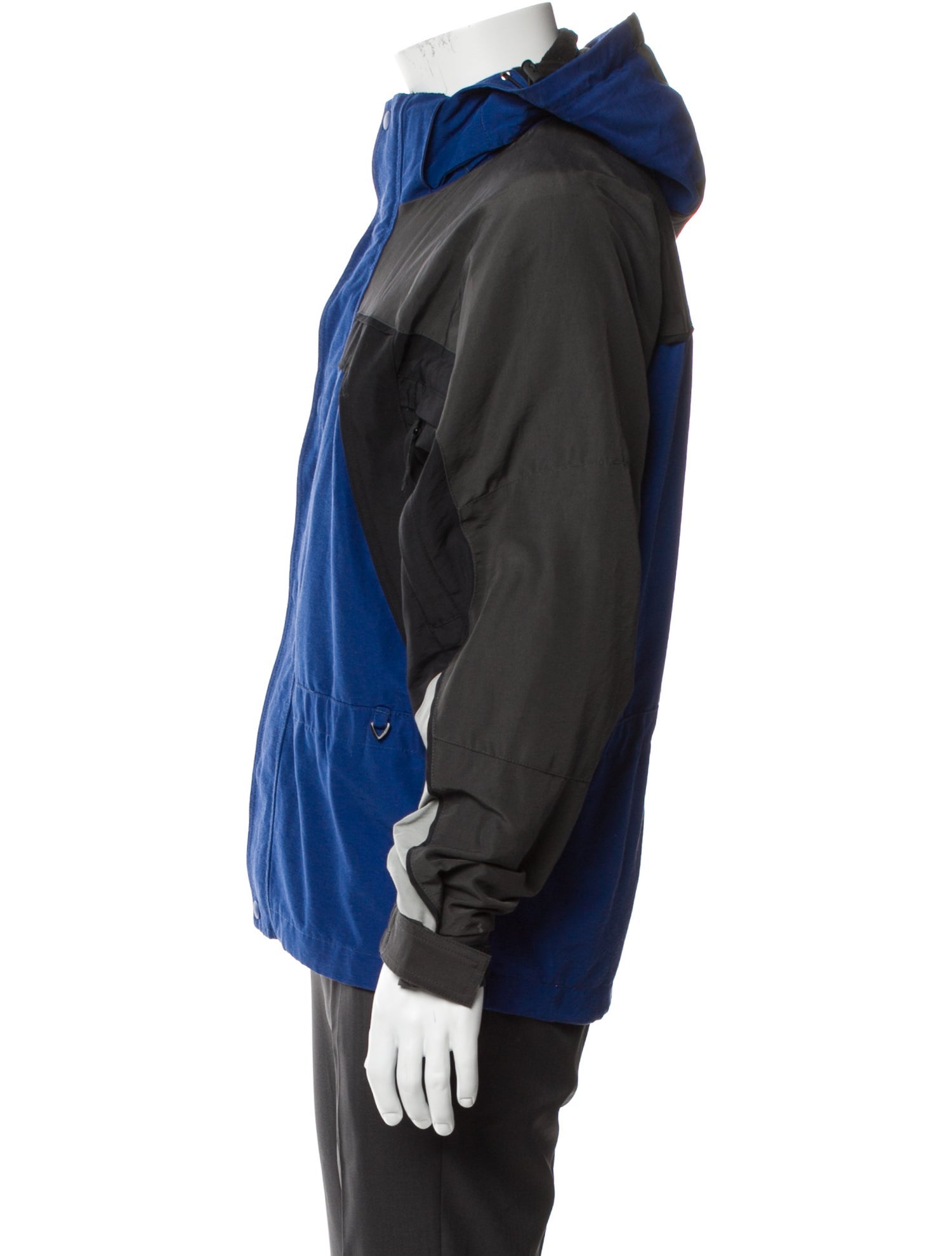 John Elliott Colorblock Pattern Windbreaker