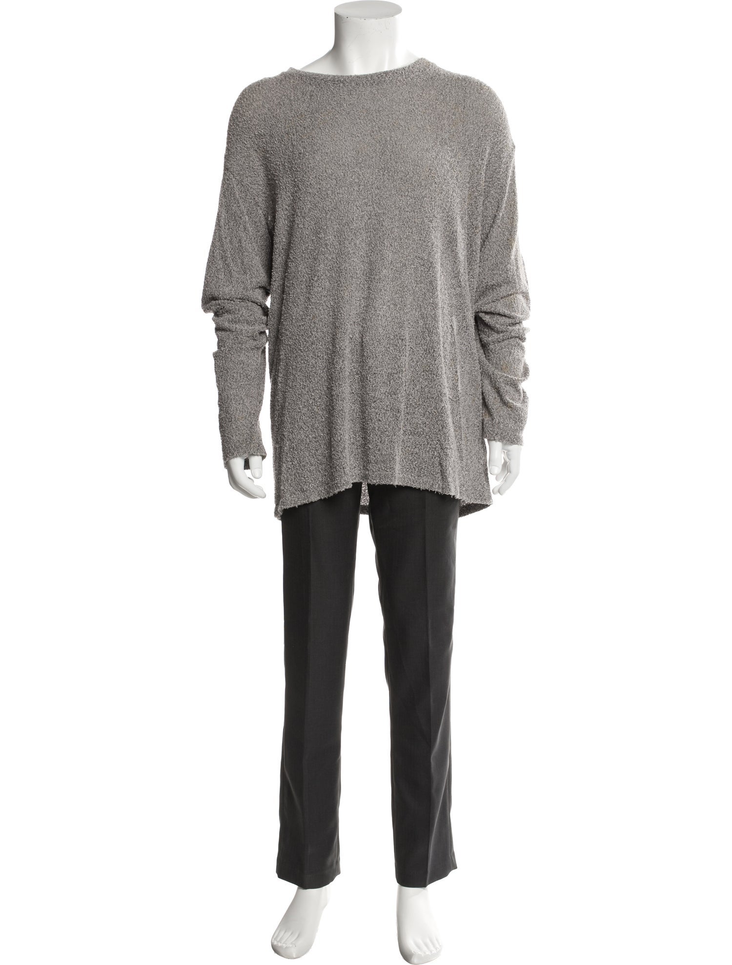 John Elliott Crew Neck Long Sleeve Pullover